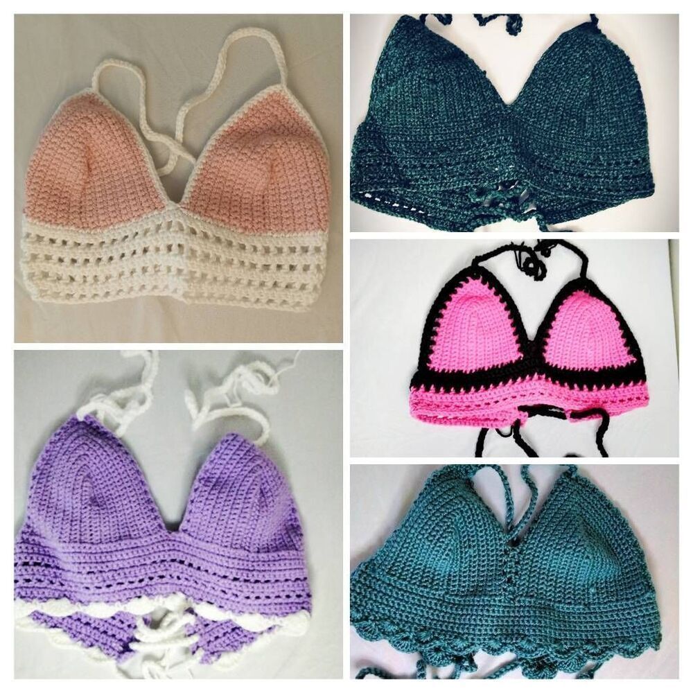 Crochet handmade one piece hat or cop top - Picture 3 of 12